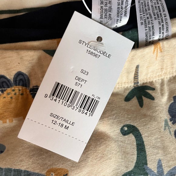 NWT - AnKo Baby - Set of 3 - baby leggings from The Bay - 12-18mth - Picture 2 of 3